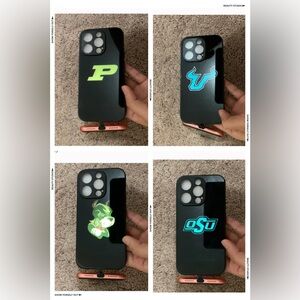 Clearance.4 items.iPhone 14pro LED light up case